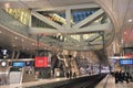 Frankfurt airport railway station Royalty Free Stock Photo