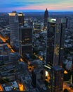 Frankfurt view Royalty Free Stock Photo