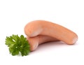 Frankfurter sausage Royalty Free Stock Photo