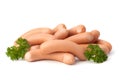 Frankfurter sausage Royalty Free Stock Photo