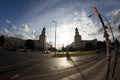Frankfurter Tor Berlin, Germany Royalty Free Stock Photo