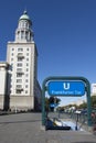 Frankfurter Tor in Berlin Royalty Free Stock Photo