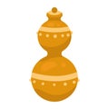 frankincense in golden pot