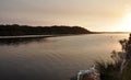 Frankland River at Dusk: Western Australia Royalty Free Stock Photo