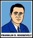 Franklin D Roosevelt Portrait