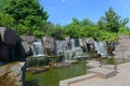 Franklin Delano Roosevelt Memorial, Washington DC, USA Royalty Free Stock Photo