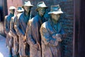 Franklin Delano Roosevelt Memorial in Washington Royalty Free Stock Photo