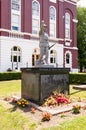 Franklin, Pennsylvania, USA 7/14/20 The World War 1 Doughboy memorial