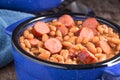 Franks and Beans Royalty Free Stock Photo