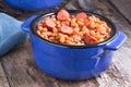 Franks and Beans Royalty Free Stock Photo