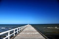 Frankston Beach Bridge Royalty Free Stock Photo