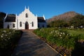 Franschhoek Colonial Church Royalty Free Stock Photo