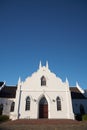 Franschhoek Colonial Church Royalty Free Stock Photo