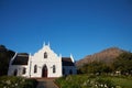 Franschhoek Colonial Church Royalty Free Stock Photo