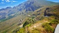 Franschhoek Pass viewing Royalty Free Stock Photo