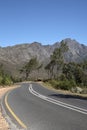 The Franschhoek Pass Western cape South Africa Royalty Free Stock Photo