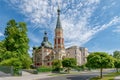 Frantiskovy Lazne: Orthodox Church of the Holy Princess Olga Royalty Free Stock Photo