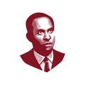 Frantz Fanon - Engraving