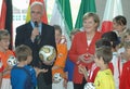 Franz Beckenbauer, Angela Merkel