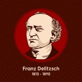 Franz Delitzsch 1813 - 1890 was a German Lutheran theologian and Hebraist