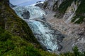 Franz Josef Glacier landscape view, New Zealand Royalty Free Stock Photo