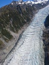 Franz Josef Glacier Tai Poutini National Park on the West Coast of New Zealand Royalty Free Stock Photo