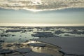 Franz-Josef Land landscape Royalty Free Stock Photo