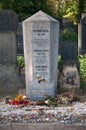 Franz Kafka's grave