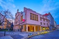 Franz Kafka Statue at the Jewish Museum, on March 5 in Prague, Czech Republic Royalty Free Stock Photo