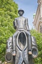 Franz Kafka statue Royalty Free Stock Photo