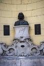 Memorial to Franz Liszt the composer and pianist in Budapest in Hungary.