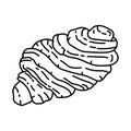 FRANZBROTCHEN Icon. Doodle Hand Drawn or Outline Icon Style Royalty Free Stock Photo