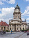 French Cathedral, located at Gendarmenmarkt square in Berlin. Germany. Royalty Free Stock Photo