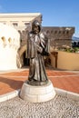 Francois Grimaldi statue, Prince Palace, Monte Carlo, Monaco.