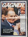 FranÃÂ§ois Mitterrand 1988 political leaflet and flier, 1988 French presidential election vintage poster
