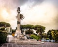 Frascati - Rome province in Lazio - Italy - The Monumento ai Caduti or War Memorial