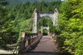 Fraser Canyon, Historic Alexandra Bridge, British Royalty Free Stock Photo