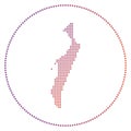 Fraser Island digital badge.