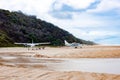 Fraser Island runway at beach