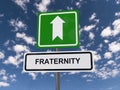 Fraternity sign Royalty Free Stock Photo