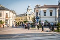 Fratii Buzesti street in Craiova, Romania