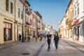 Fratii Buzesti street in Craiova, Romania