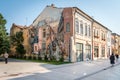 Fratii Buzesti street in Craiova, Romania