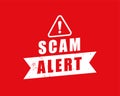 fraud caution warning background stay protected from cyber crime