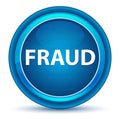 Fraud Eyeball Blue Round Button Royalty Free Stock Photo
