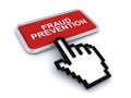 Fraud prevention button