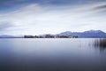 The Fraueninsel island in lake Chiemsee, Bavaria, Germany