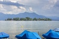 Fraueninsel island in lake Chiemsee, Germany Royalty Free Stock Photo