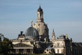 Frauenkirche and the Academy of Fine Arts in Dresden, Saxony, Ge