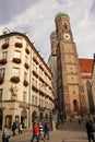Frauenkirche bell towers. Munich. Germany